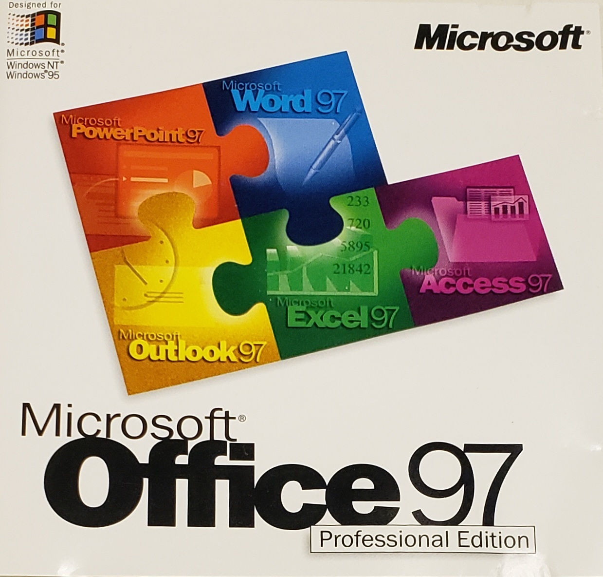 Microsoft Office 97 Professional Edition SR-1